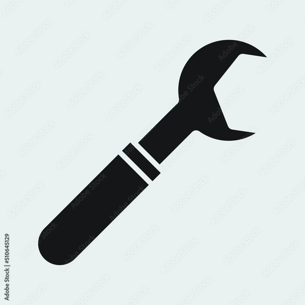 wrench vector for website symbol icon presentation