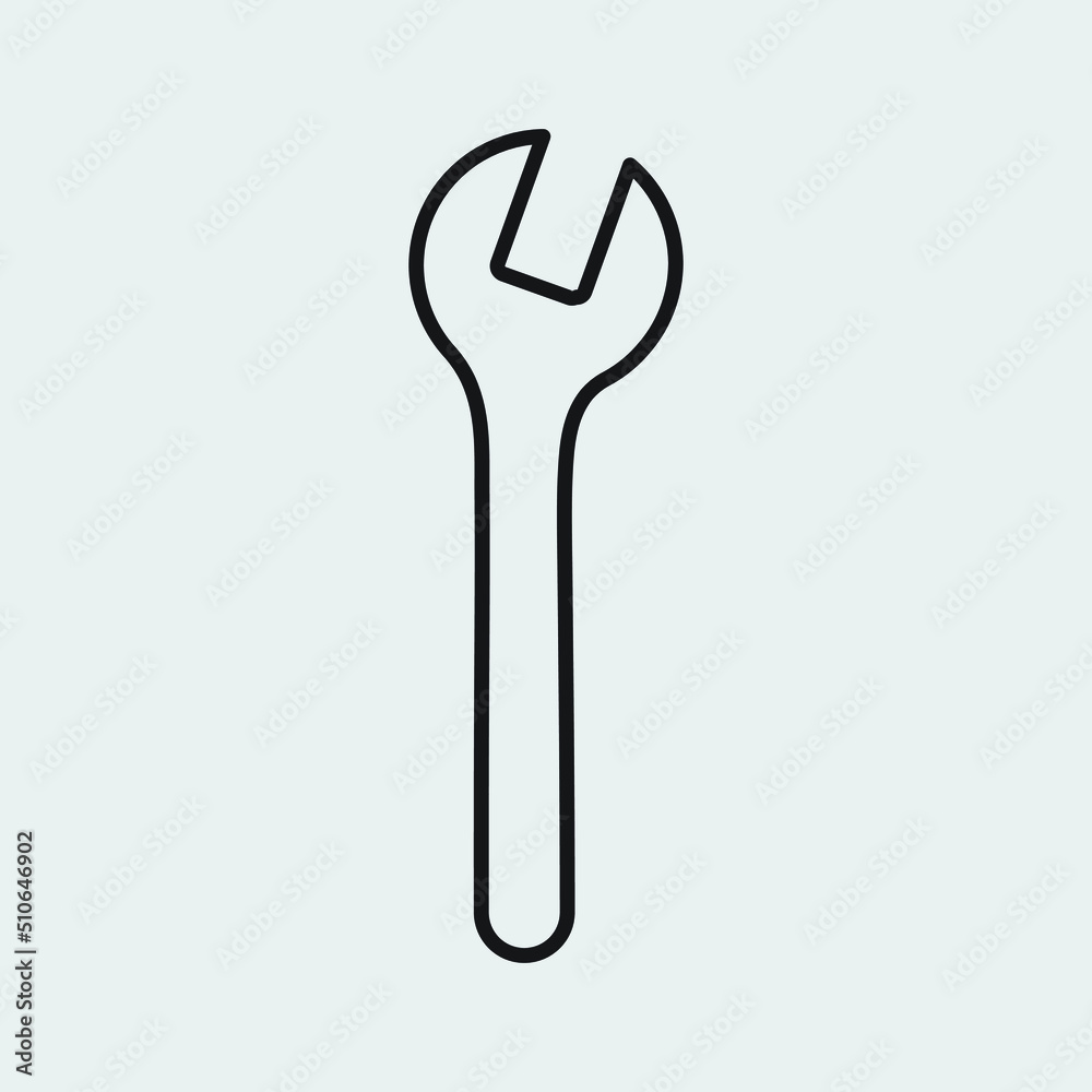 wrench vector for website symbol icon presentation wrench vector for website symbol icon presentation