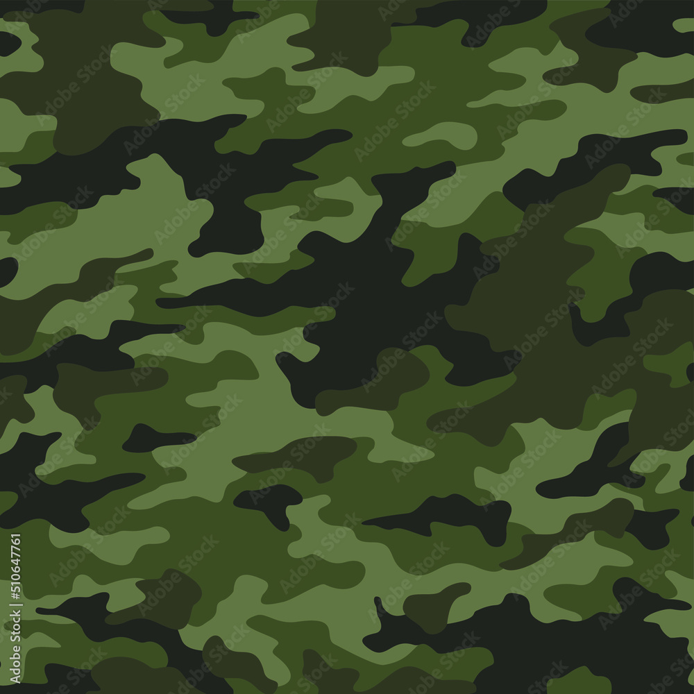 Camouflage texture seamless pattern. Abstract modern military camo background for fabric and fashion textile print. Vector illustration. Camouflage texture seamless pattern. Abstract modern military camo background for fabric and fashion textile print. Vector illustration.