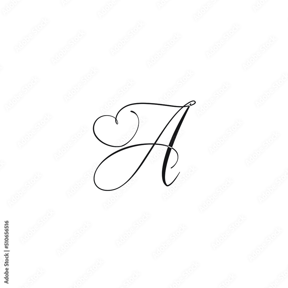 Modern calligraphy text. Vector hand-drawn illustration black and white