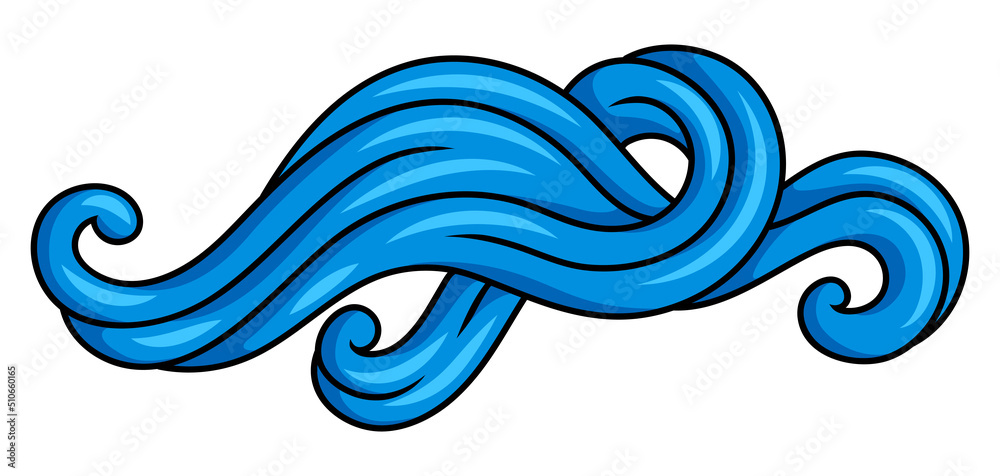Wave line curl. Color striped texture. Wave line curl. Color striped texture.