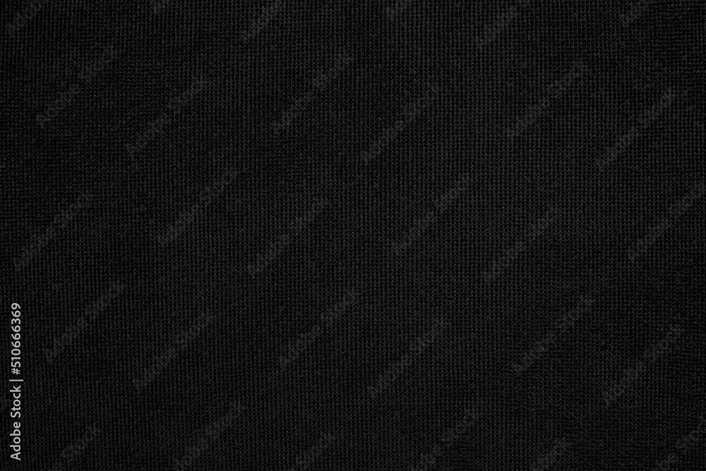 Black fabric texture as background Black fabric texture as background