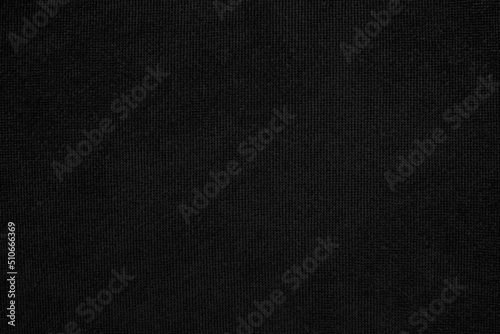 Black fabric texture as background