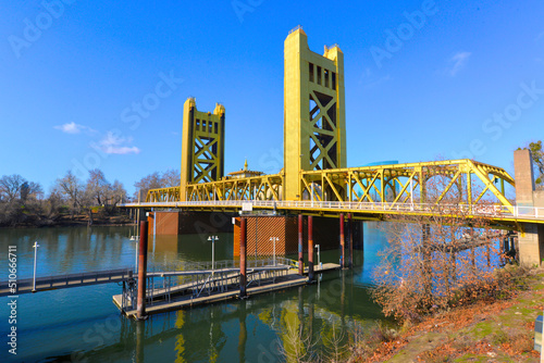 Tower Bridge in Sacramento, CA