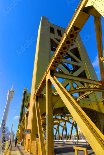 Tower Bridge in Sacramento, CA