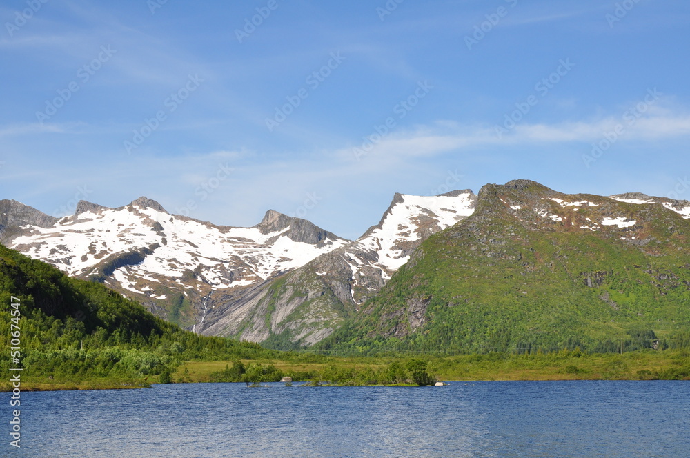 Norway landscape - nature and life