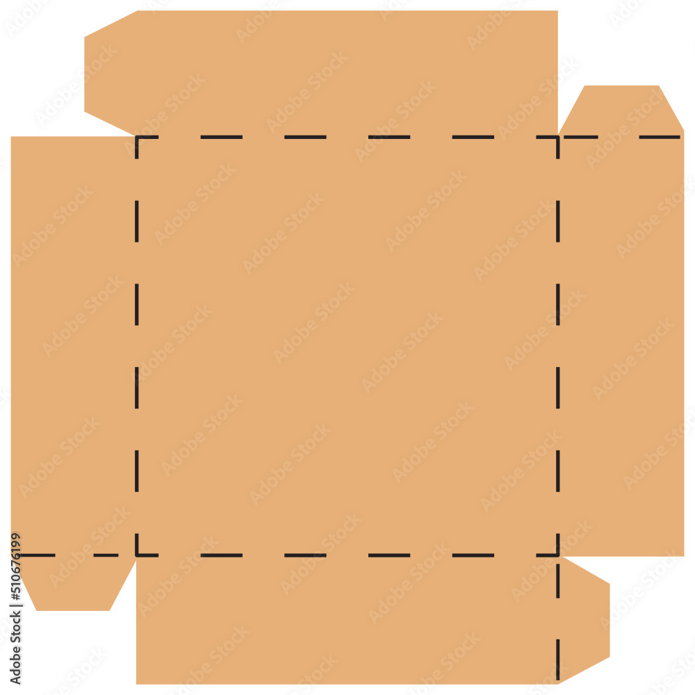 Square Box Template, Box Template svg, gift box template, box template, square gift box template