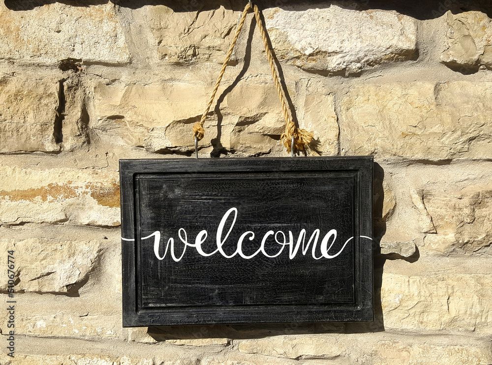 message blackboard board business writing Stock Photo Adobe Stock