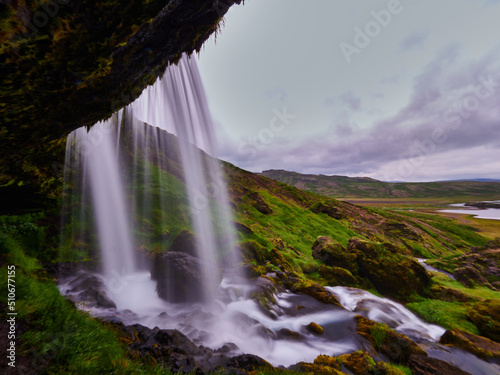 Cascada Sheep s Waterfall Islandia Norte