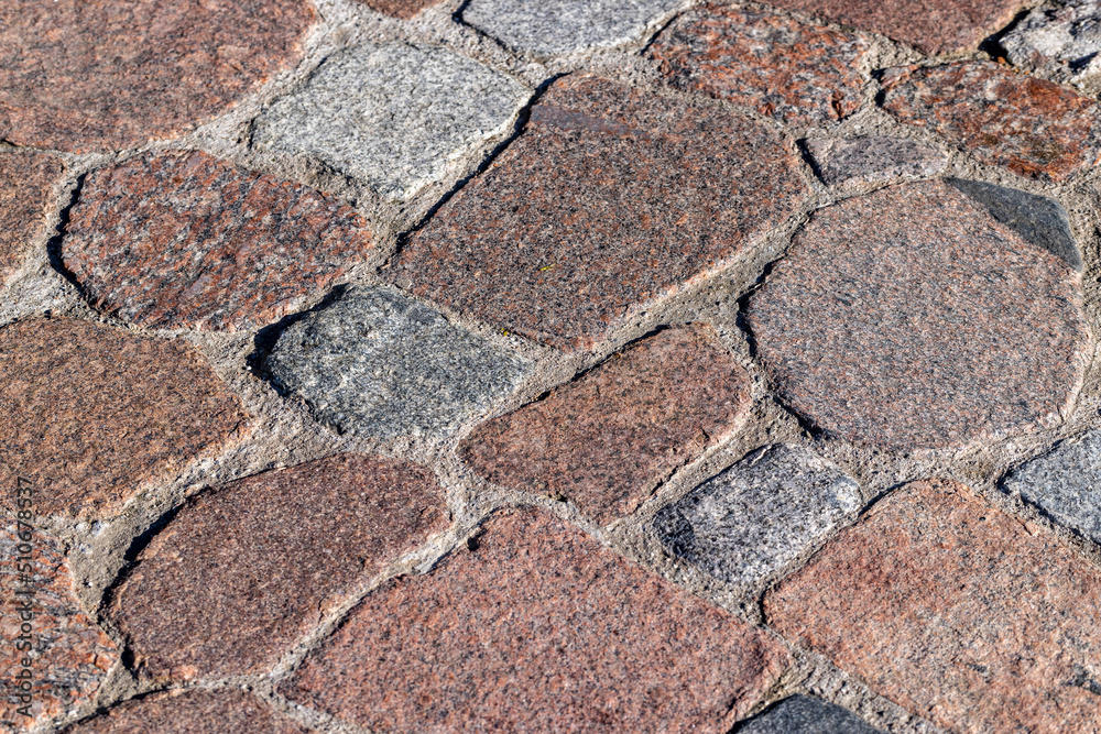a road made of stones and cobblestones in the old style a road made of stones and cobblestones in the old style