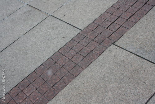 pavement and sidewalk
