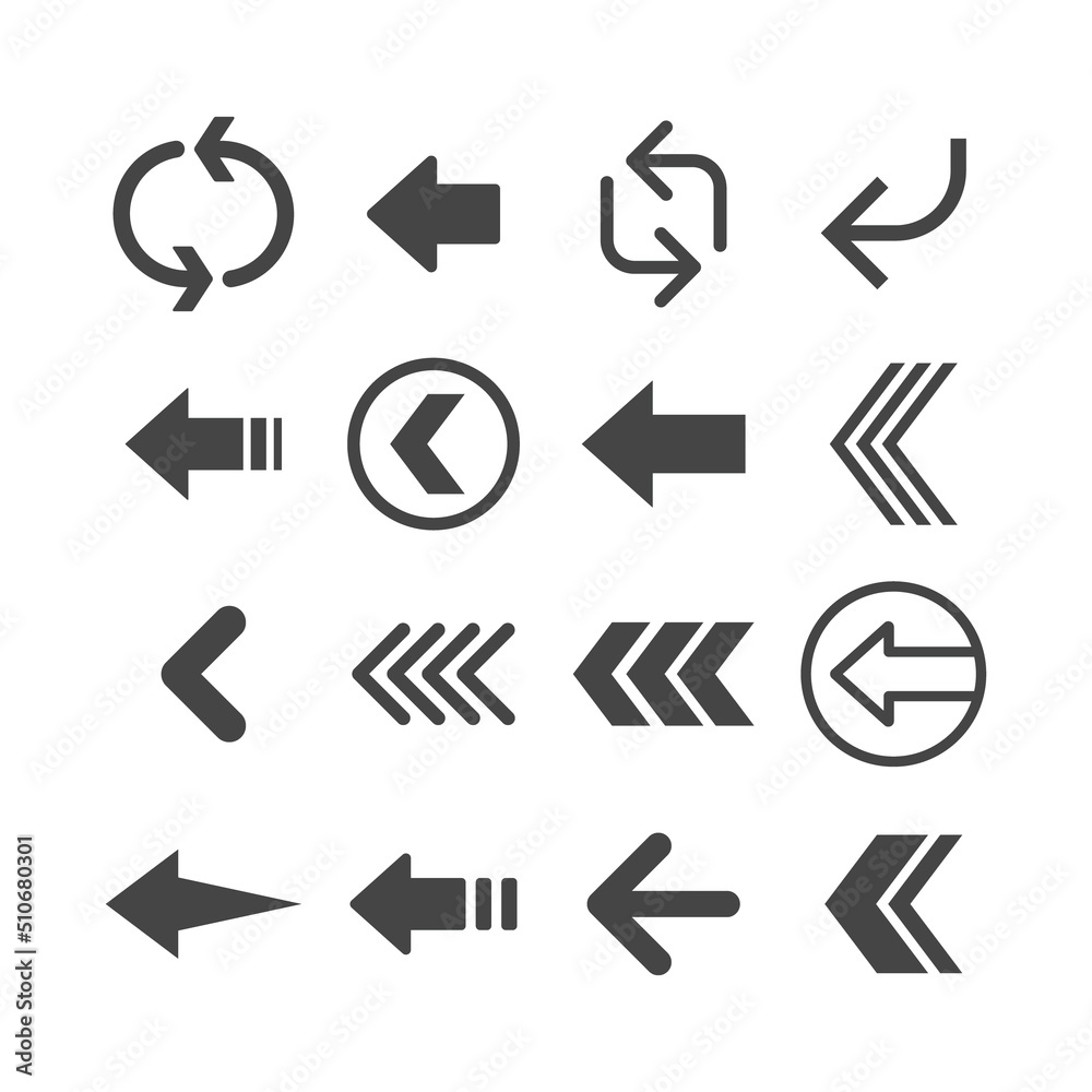 Arrow set collection. Arrows vector set icons. Arrow set collection. Arrows vector set icons.