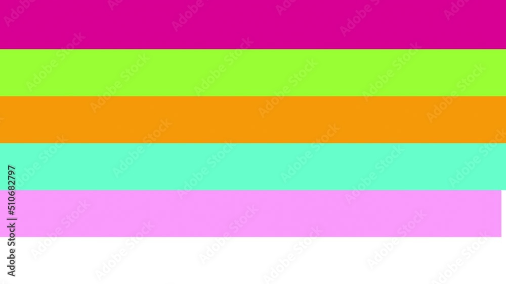 Transition video element with wide colored stripes Transition video element with wide colored stripes