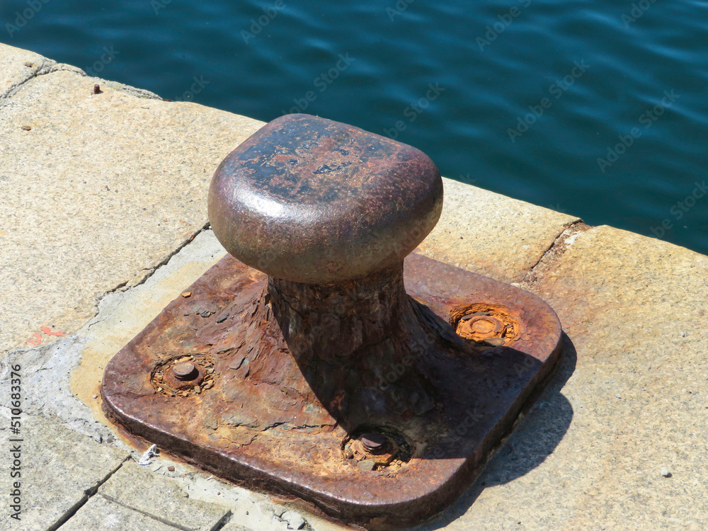 anchor on the dock anchor on the dock