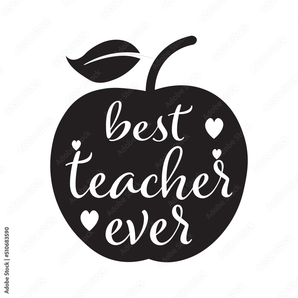 apple best teacher ever svg, Teacher Svg Bundle, teacher svg png, teach