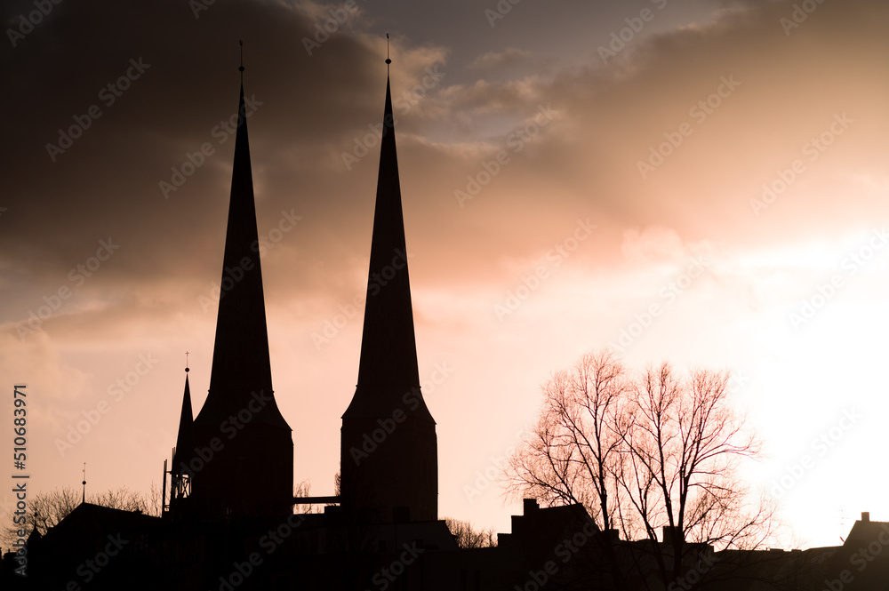 Obraz premium Lübeck Cathedral