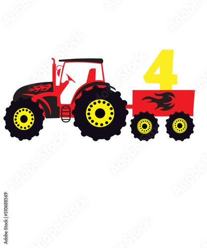Tractor birthday boy svg, birthday boy girl svg png, tractor svg, farm tractor svg, farm svg, farmer SVG, farm life svg, farm tractors svg
