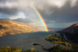 Rainbow over the Columbia River