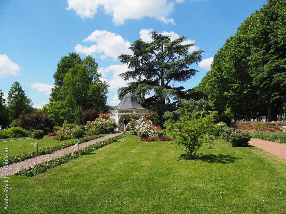 Rosengarten in Zweibrücken Rosengarten in Zweibrücken