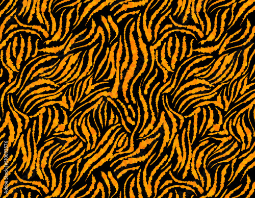 seamless animals pattern. Abstract illustration