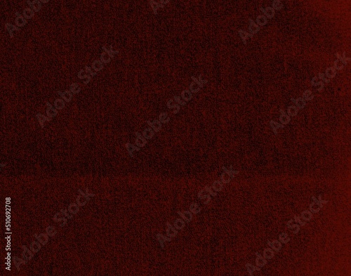 Fabric texture of natural cotton or linen textile material.Dark red woven fabric texture background. Closeup