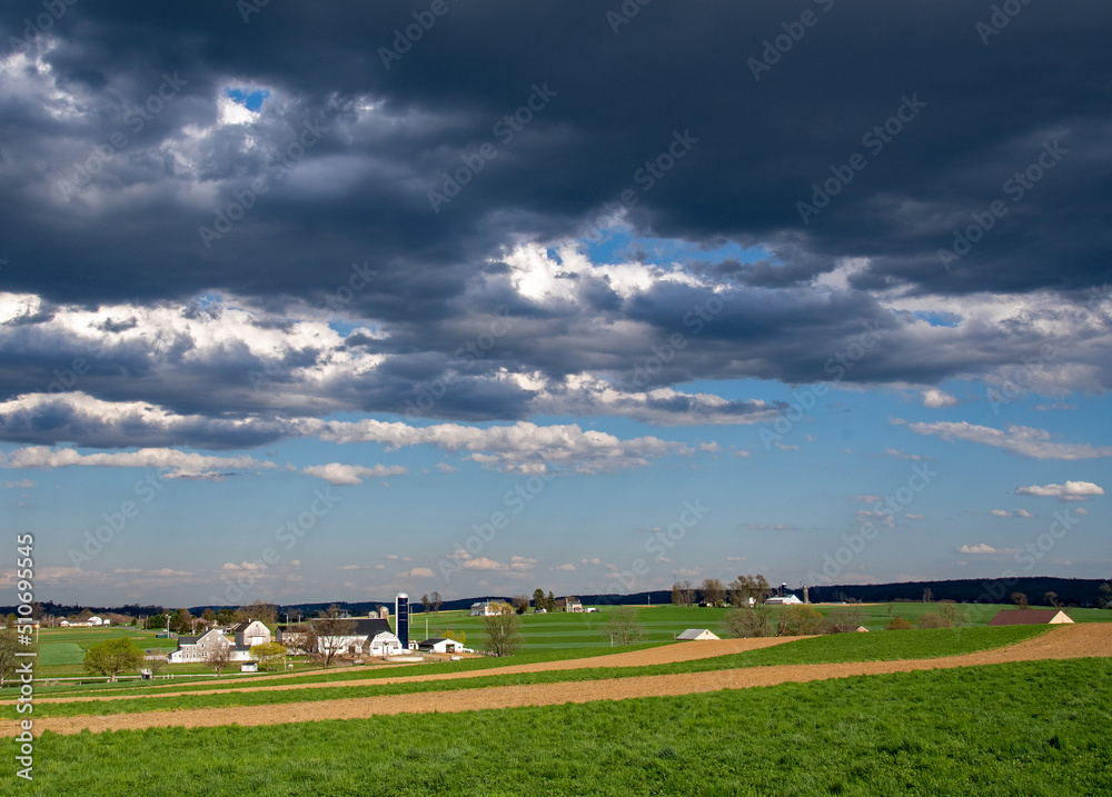 Evening Sky after the Storm in Lancaster County Evening Sky after the Storm in Lancaster County