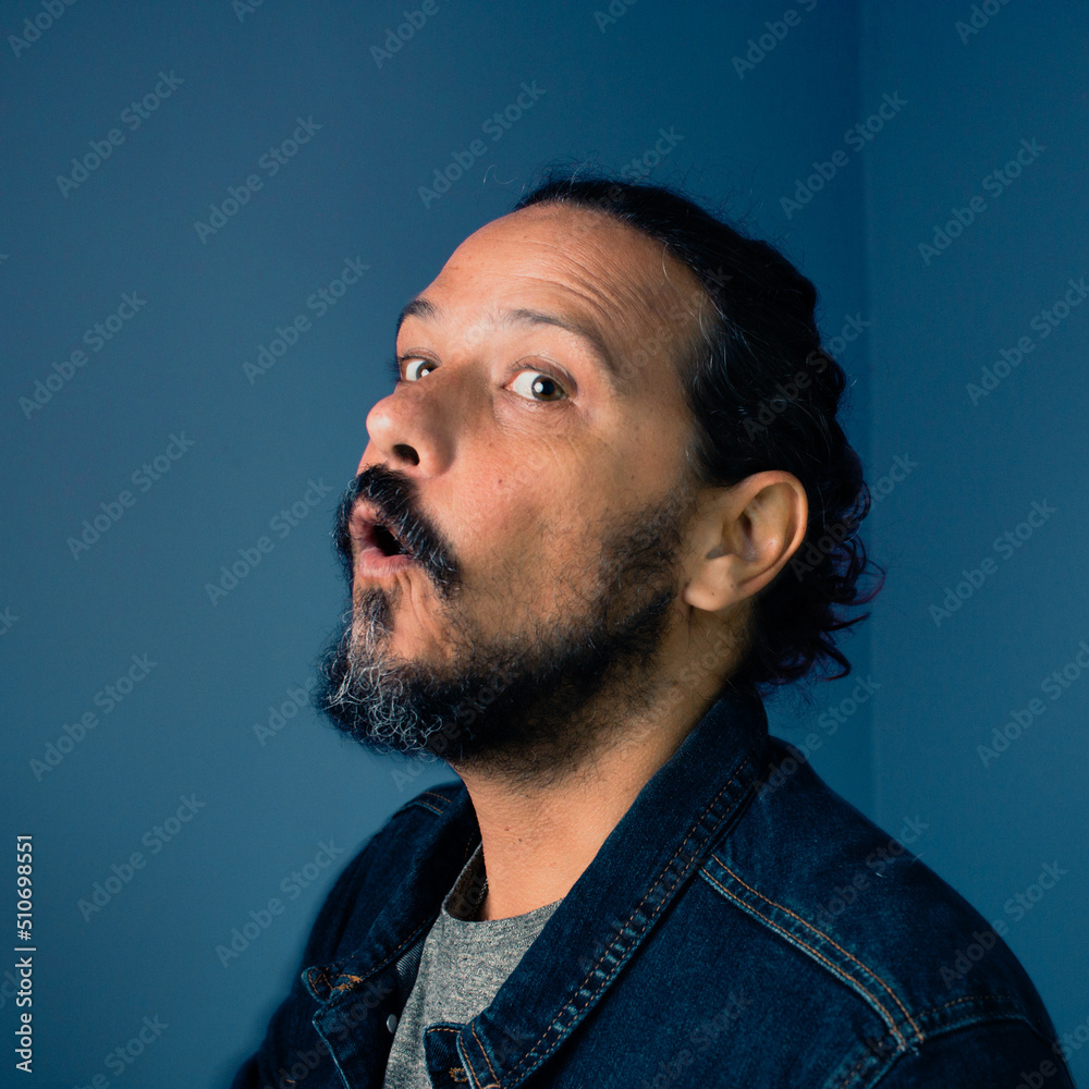 Obraz premium man 40 smiling