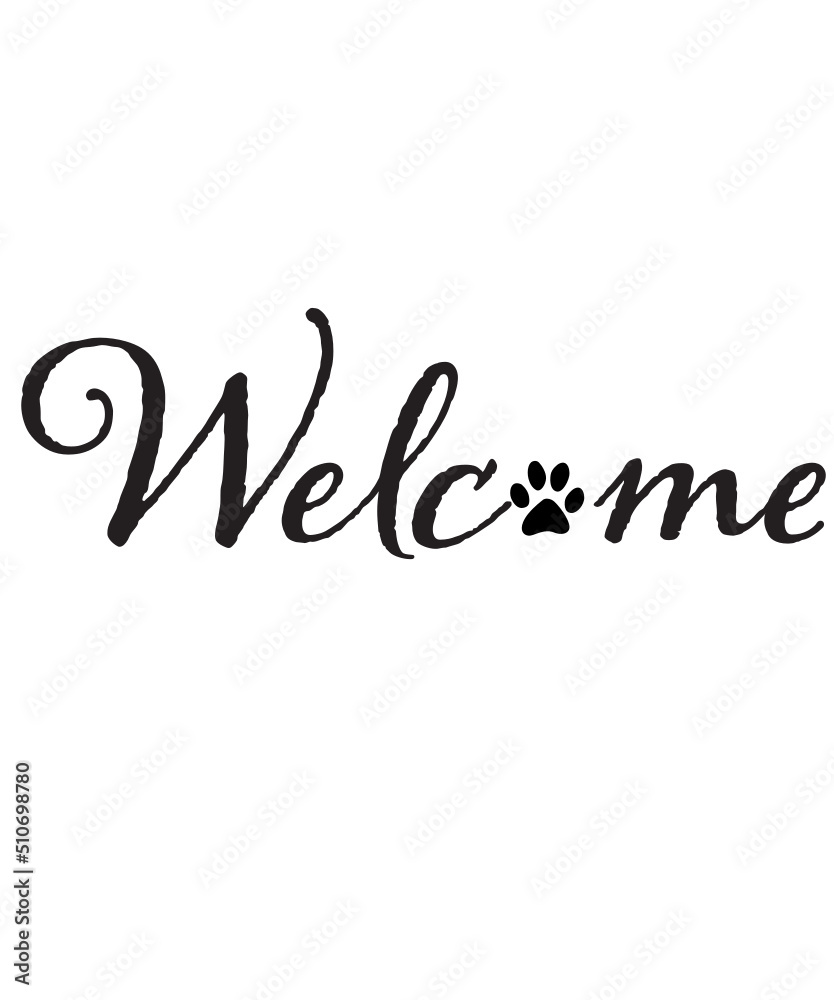 welcome sign svg, welcome svg, porch sign svg, farmhouse sign svg, welcome home svg, vertical welcome svg, welcome porch sign svg bundle
