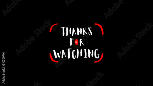Thanks for watching background design
