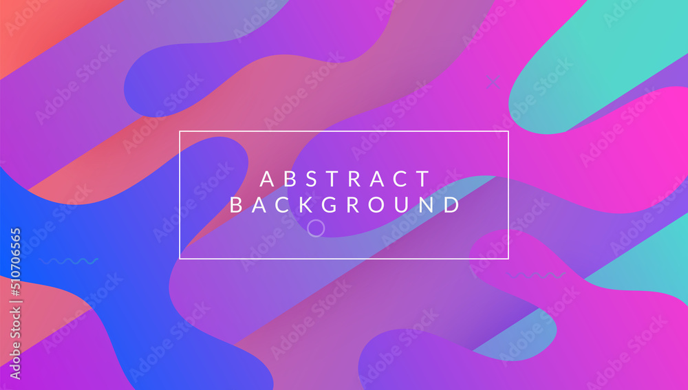 Abstract Layout. Gradient Banner. Commercial Geometry. Hipster Paper. Geometric Pattern. Flow Landing Page. Cool Fluid Flyer. Blue Vibrant Design. Magenta Abstract Layout