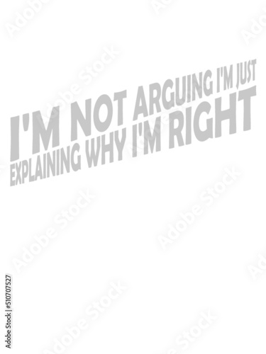 I'm not arguing Spruch 