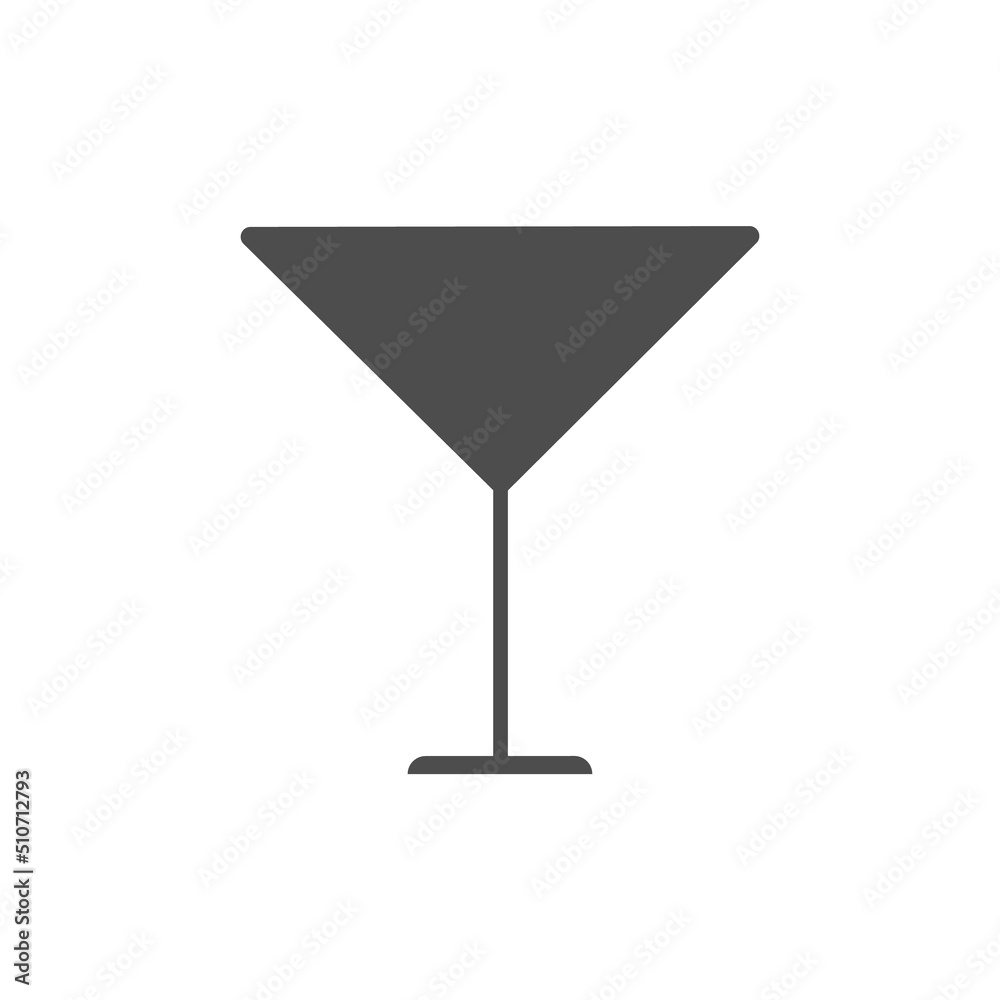 cocktail glass on isolated white background cocktail glass on isolated white background