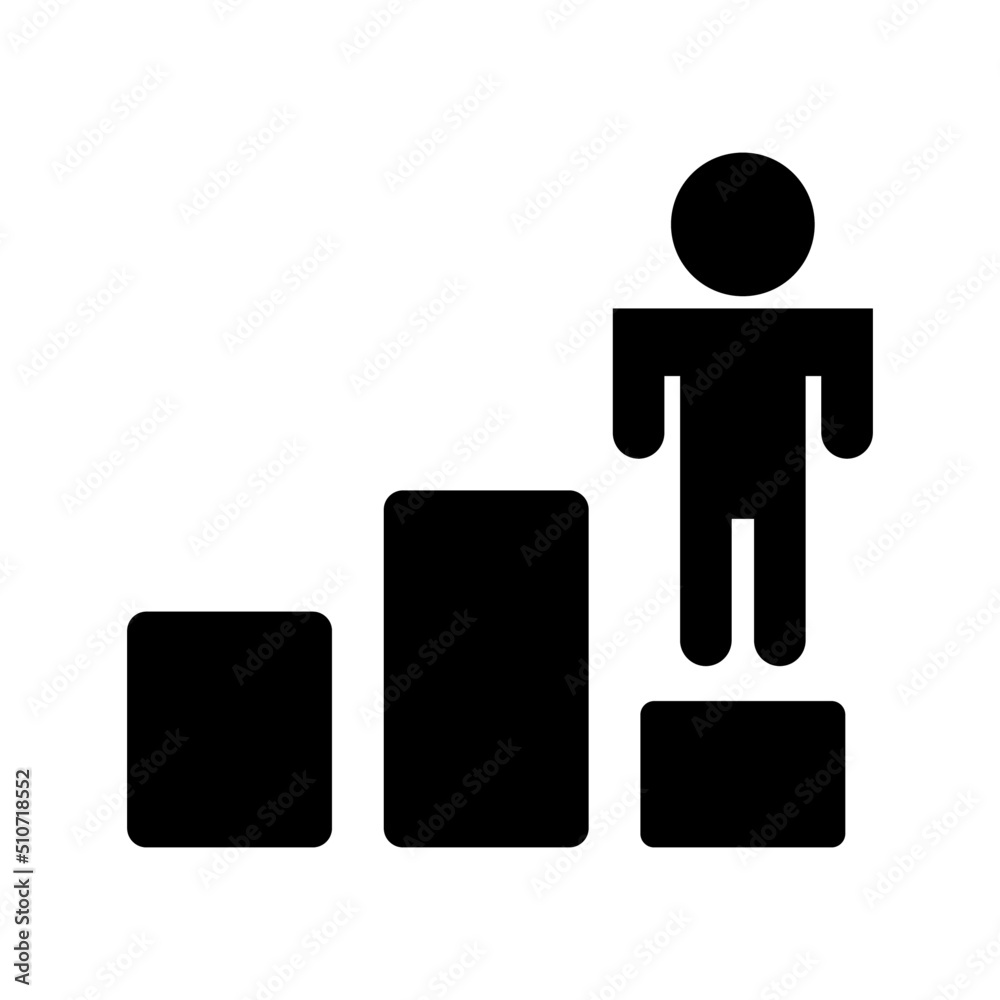 business podium icon or logo isolated sign symbol vector illustration - high quality black style vector icons
