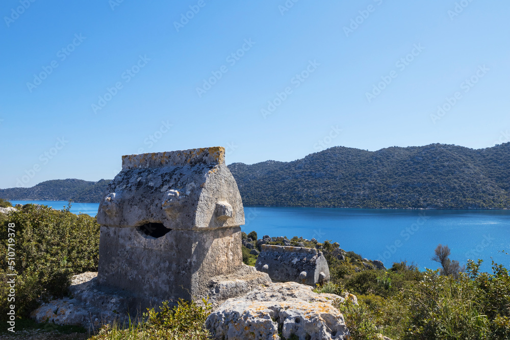 Fototapeta premium Ruins on Lycian way