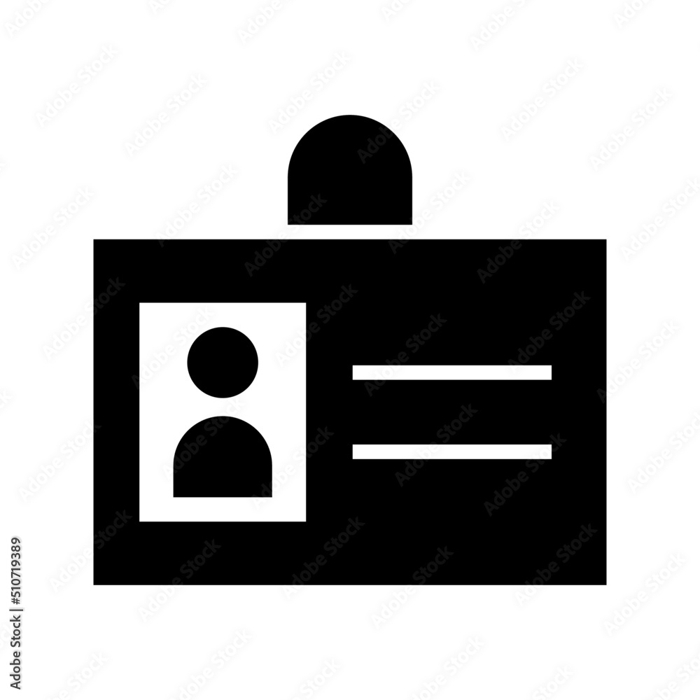 id card icon or logo isolated sign symbol vector illustration - high quality black style vector icons
id card icon or logo isolated sign symbol vector illustration - high quality black style vector icons