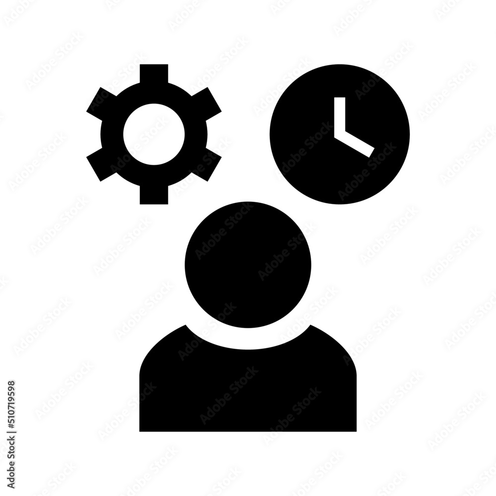 job time icon or logo isolated sign symbol vector illustration - high quality black style vector icons
job time icon or logo isolated sign symbol vector illustration - high quality black style vector icons