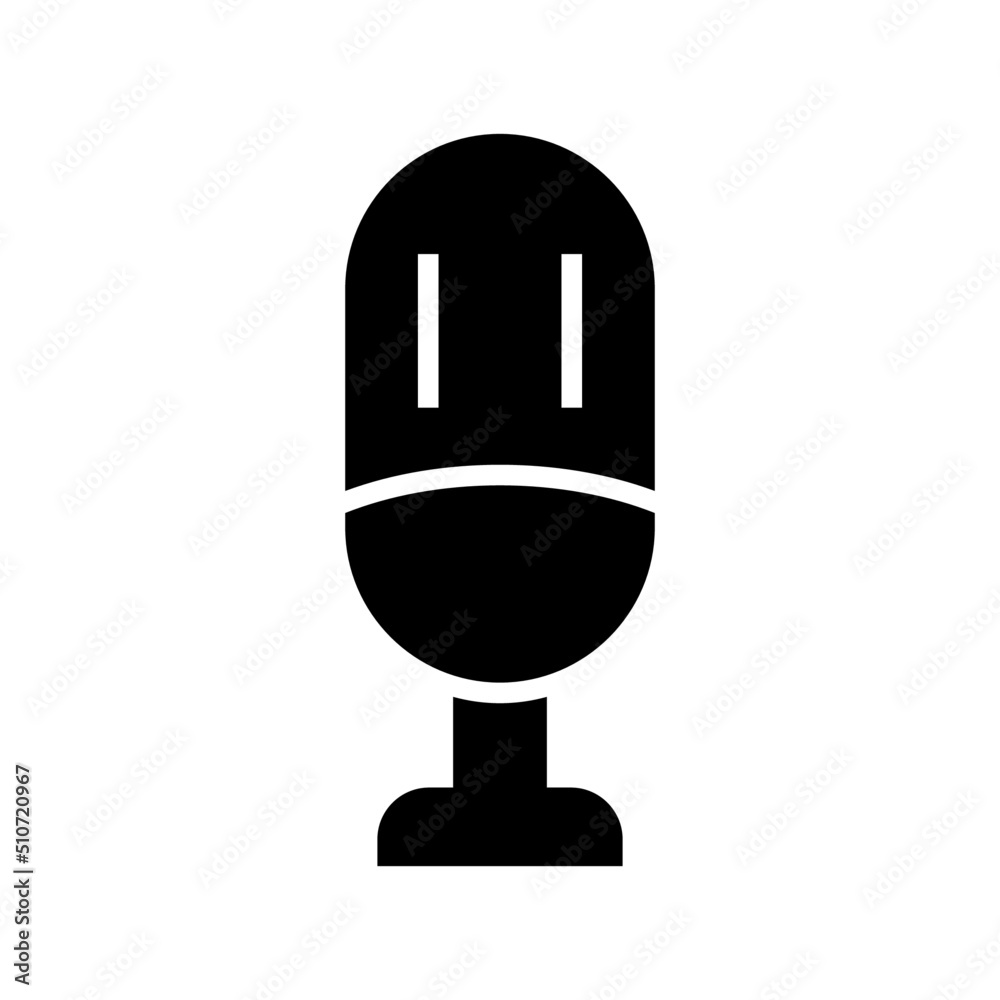 microphone icon or logo isolated sign symbol vector illustration - high quality black style vector icons
microphone icon or logo isolated sign symbol vector illustration - high quality black style vector icons