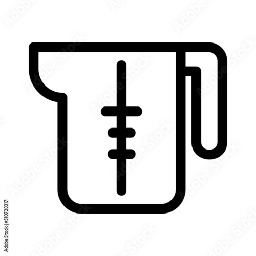 measure glass icon or logo isolated sign symbol vector illustration - high quality black style vector icons
