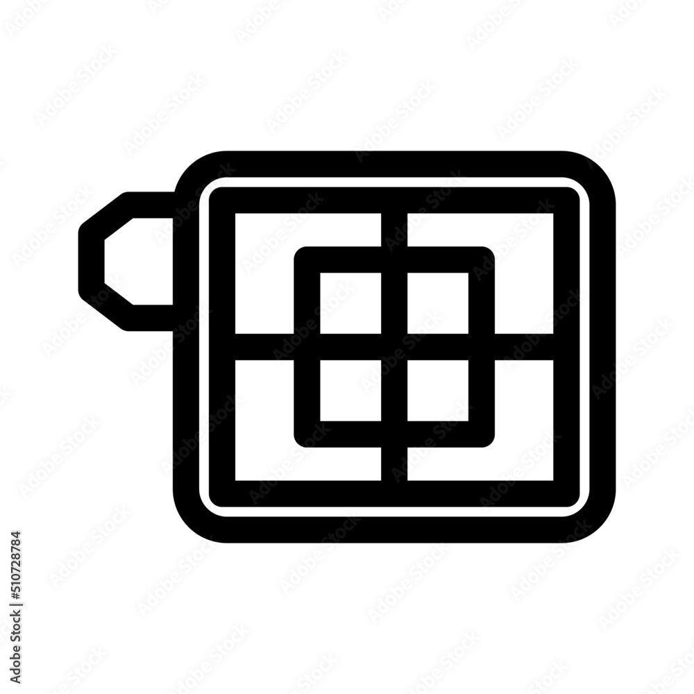 Obraz premium pot holder icon or logo isolated sign symbol vector illustration - high quality black style vector icons 