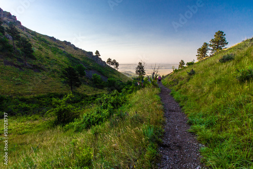 Bilde på lerret Bear Butte State Park in Summer, South Dakota