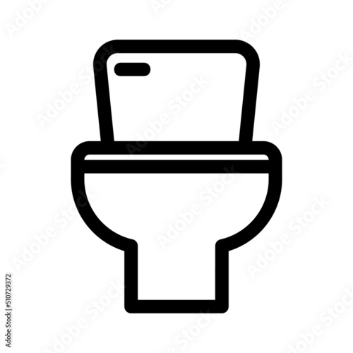 toilet icon or logo isolated sign symbol vector illustration - high quality black style vector icons
