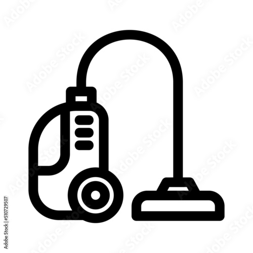 vacuum cleaner icon or logo isolated sign symbol vector illustration - high quality black style vector icons
