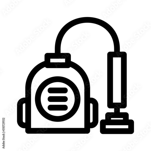 vacuum cleaner icon or logo isolated sign symbol vector illustration - high quality black style vector icons
