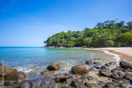small beach at Khaolak-Lamru National Park Phang-nga