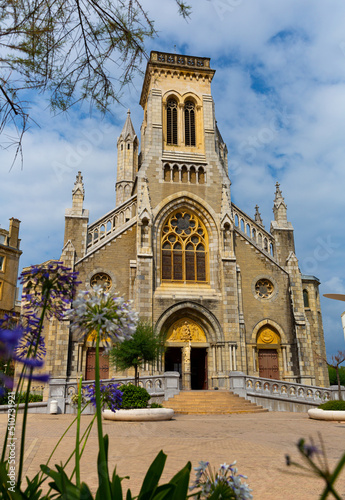 Notre Dame du Rocher - St Eugenie Church in Biarritz, France