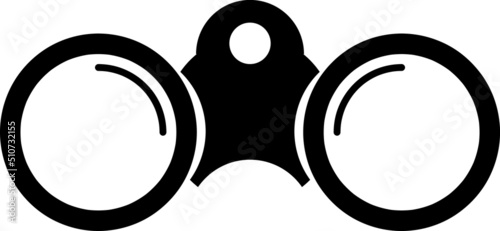 binoculars icon , vector illustration on white background..eps
