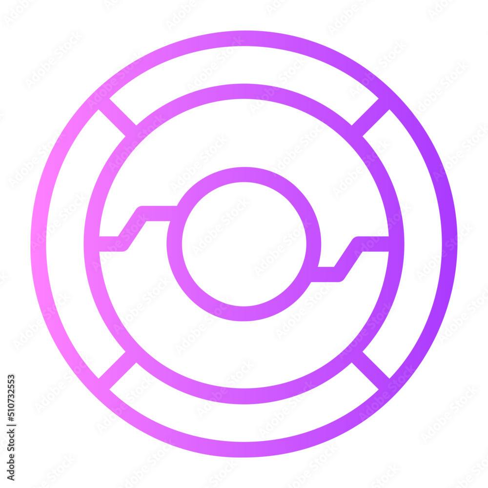 eye gradient icon eye gradient icon