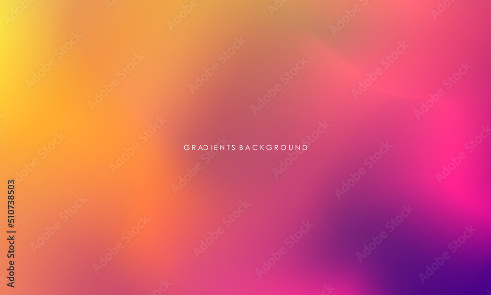 Colorful gradients modern background