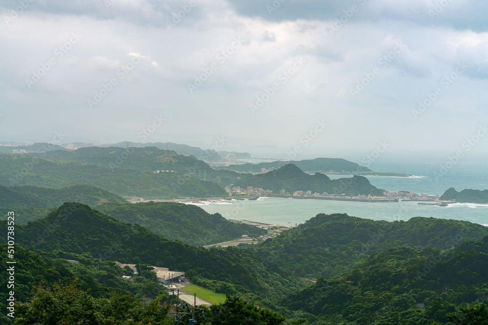 Jiufen mountain city, a tourist attraction in Xinbei City, Taiwan, China, China Jiufen mountain city, a tourist attraction in Xinbei City, Taiwan, China, China