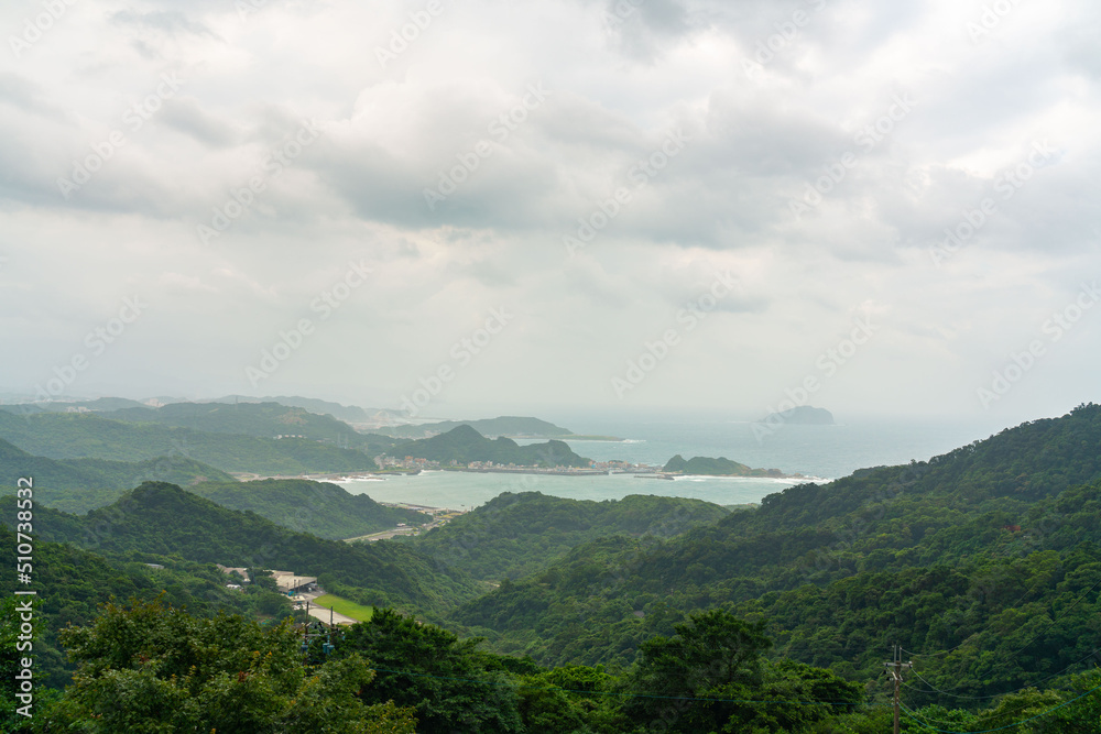Jiufen mountain city, a tourist attraction in Xinbei City, Taiwan, China, China Jiufen mountain city, a tourist attraction in Xinbei City, Taiwan, China, China